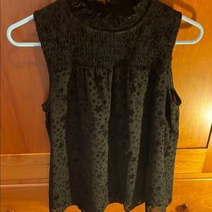Elegant Black Sleeveless Top